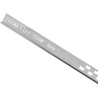 Spádová lišta do sprchovacieho kúta - 120 cm - inox