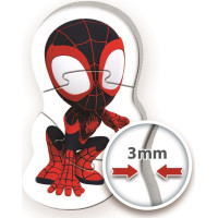 CLEMENTONI Moje prvé puzzle Spidey a jeho úžasní priatelia 4v1 (3,6,9,12 dielikov)