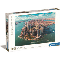 CLEMENTONI Puzzle Dolný Manhattan, New York 2000 dielikov