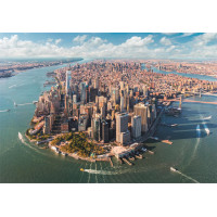 CLEMENTONI Puzzle Dolný Manhattan, New York 2000 dielikov