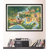 CLEMENTONI Puzzle Story Maps: Kniha džunglí 1000 dielikov