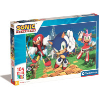 CLEMENTONI Puzzle Sonic MAXI 104 dielikov