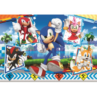 CLEMENTONI Puzzle Sonic MAXI 24 dielikov