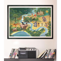 CLEMENTONI Puzzle Story Maps: Kniha džunglí 1000 dielikov