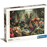 CLEMENTONI Puzzle Tajuplná džungľa 1000 dielikov