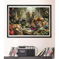 CLEMENTONI Puzzle Tajuplná džungľa 1000 dielikov