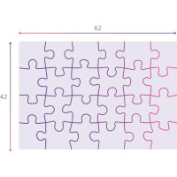 CLEMENTONI Puzzle Veselí jednorožci MAXI 24 dielikov