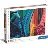 CLEMENTONI Puzzle Vlajúce látky 1500 dielikov
