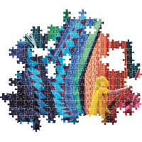 CLEMENTONI Puzzle Vlajúce látky 1500 dielikov