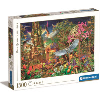 CLEMENTONI Puzzle Záhrada lesnej fantázie 1500 dielikov