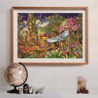 CLEMENTONI Puzzle Záhrada lesnej fantázie 1500 dielikov