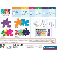 CLEMENTONI Puzzle Zvierací kamaráti 10v1 (18, 30, 48, 60 dielikov)