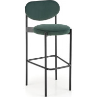 Barová stolička FRANCES - tmavo zelená