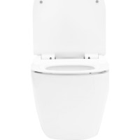 Závesné WC Rea Carlo mini tornado rimless + Duroplast sedátko slim N