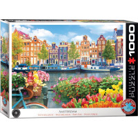 EUROGRAPHICS Puzzle Amsterdam, Holandsko 1000 dielikov