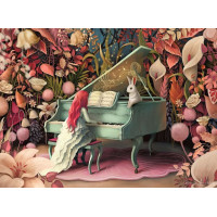 RAVENSBURGER Puzzle Zajačikov recitál 500 dielikov