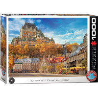 EUROGRAPHICS Puzzle Quartier Petit Champlain 1000 dielikov