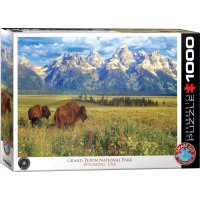 EUROGRAPHICS Puzzle Národný park Grand Teton 1000 dielikov