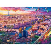 EUROGRAPHICS Puzzle Strechy Paríža 1000 dielikov