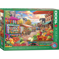 EUROGRAPHICS Puzzle Tržnica 1000 dielikov