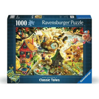 RAVENSBURGER Puzzle Pozor, prasiatka! (Tri malé prasiatka) 1000 dielikov