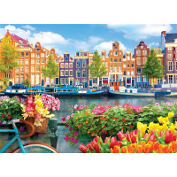 EUROGRAPHICS Puzzle Amsterdam, Holandsko 1000 dielikov