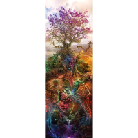 HEYE Vertikálne puzzle Enigma Trees: Horčíkový strom 1000 dielikov