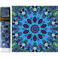 Norimpex Diamantové maľovanie 7D Magická mandala 30x30 cm