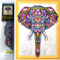 Norimpex Diamantové maľovanie 7D Slon 30x40 cm