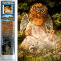 Norimpex Diamantové maľovanie Anjelik 30x40 cm