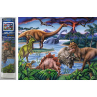 Norimpex Diamantové maľovanie Dinosaury 30x40 cm