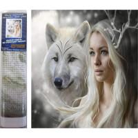 Norimpex Diamantové maľovanie Kráľovná ľadových plání 30x40 cm