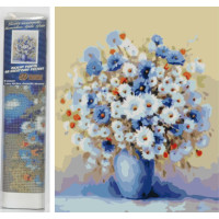 Norimpex Diamantové maľovanie Lúčna kytica 30x40 cm
