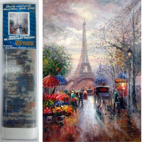 Norimpex Diamantové maľovanie Prechádzka Parížom 30x40 cm