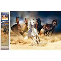 Norimpex Diamantové maľovanie Splašené stádo 30x40 cm