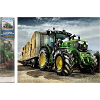 Norimpex Diamantové maľovanie Traktor John Deere 30x40 cm
