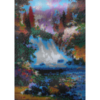Norimpex Diamantové maľovanie Vodopád 30x40 cm