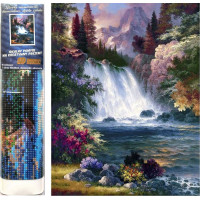 Norimpex Diamantové maľovanie Vodopád 30x40 cm