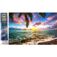 Norimpex Diamantové maľovanie Západ slnka v raji 30x40 cm