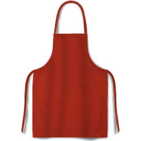 Kuchynská zástera 65x75 cm - červená
