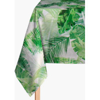 Obrus 110x160 cm - Listy banánovníka - zelený