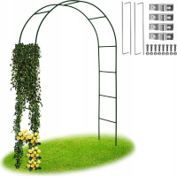 Záhradná kovová pergola 240 cm - oblúk