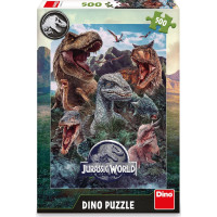 DINO Puzzle Jurský svet 500 dielikov