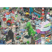 HEYE Puzzle Pixorama: Berlínske pátranie 1000 dielikov
