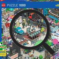 HEYE Puzzle Pixorama: Berlínske pátranie 1000 dielikov