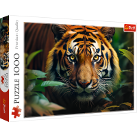 TREFL Puzzle Divoký tiger 1000 dielikov