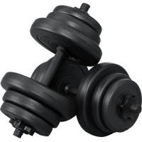Ručné nakladacie činky TITAN 2x10 kg