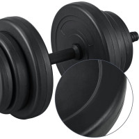Ručné nakladacie činky TITAN 2x10 kg