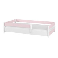 Detská posteľ SIMPLE - ružová - 160x80 cm