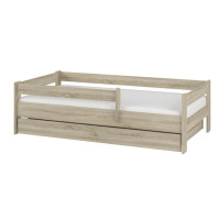 Detská posteľ SIMPLE so šuplíkom - dub sonoma - 180x80 cm